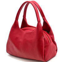 Giulia Italian Cow Leather Shoulder & Crossbody Handbag - Leather Italiano