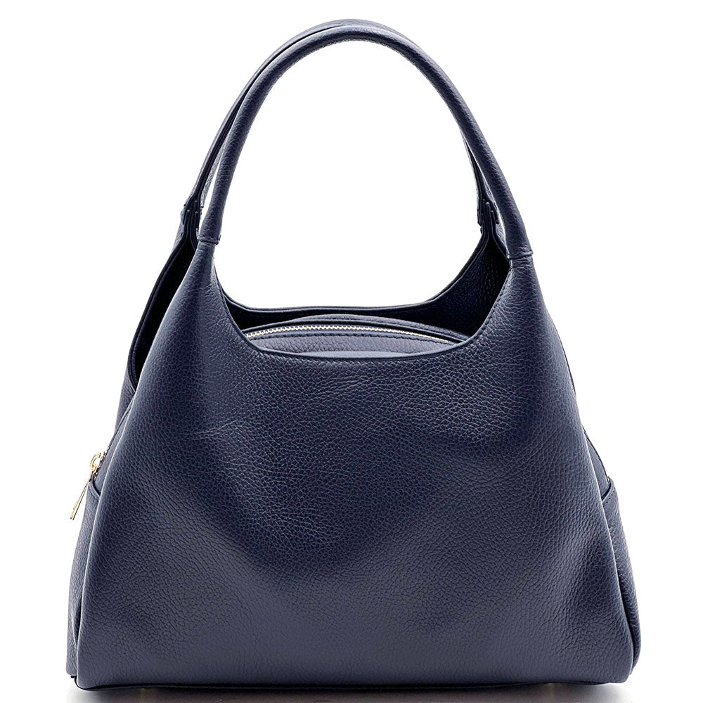 Giulia Italian Cow Leather Shoulder & Crossbody Handbag - Leather Italiano