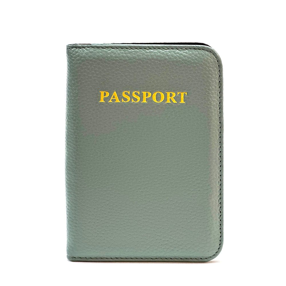 Globetrotter Italian Leather Passport Holder - Leather Italiano