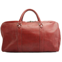 Gosto Italian Leather Travel Bag - Leather Italiano