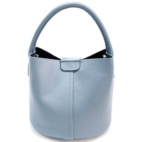 Grazia Italian Leather Bucket Bag – Elegant Everyday Shoulder Bag for Women - Leather Italiano
