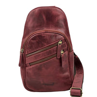 Harvey Italian Leather Sling Bag – Men’s Crossbody (Handmade in Florence) - Leather Italiano