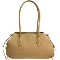 Heather Italian Cow Leather Shoulder Bag - Leather Italiano