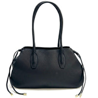 Heather Italian Cow Leather Shoulder Bag - Leather Italiano