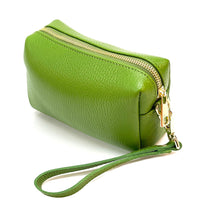 Isadora Italian Leather Wristlet – Elegant Everyday Wrist Bag for Women - Leather Italiano
