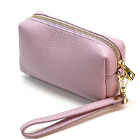 Isadora Italian Leather Wristlet – Elegant Everyday Wrist Bag for Women - Leather Italiano