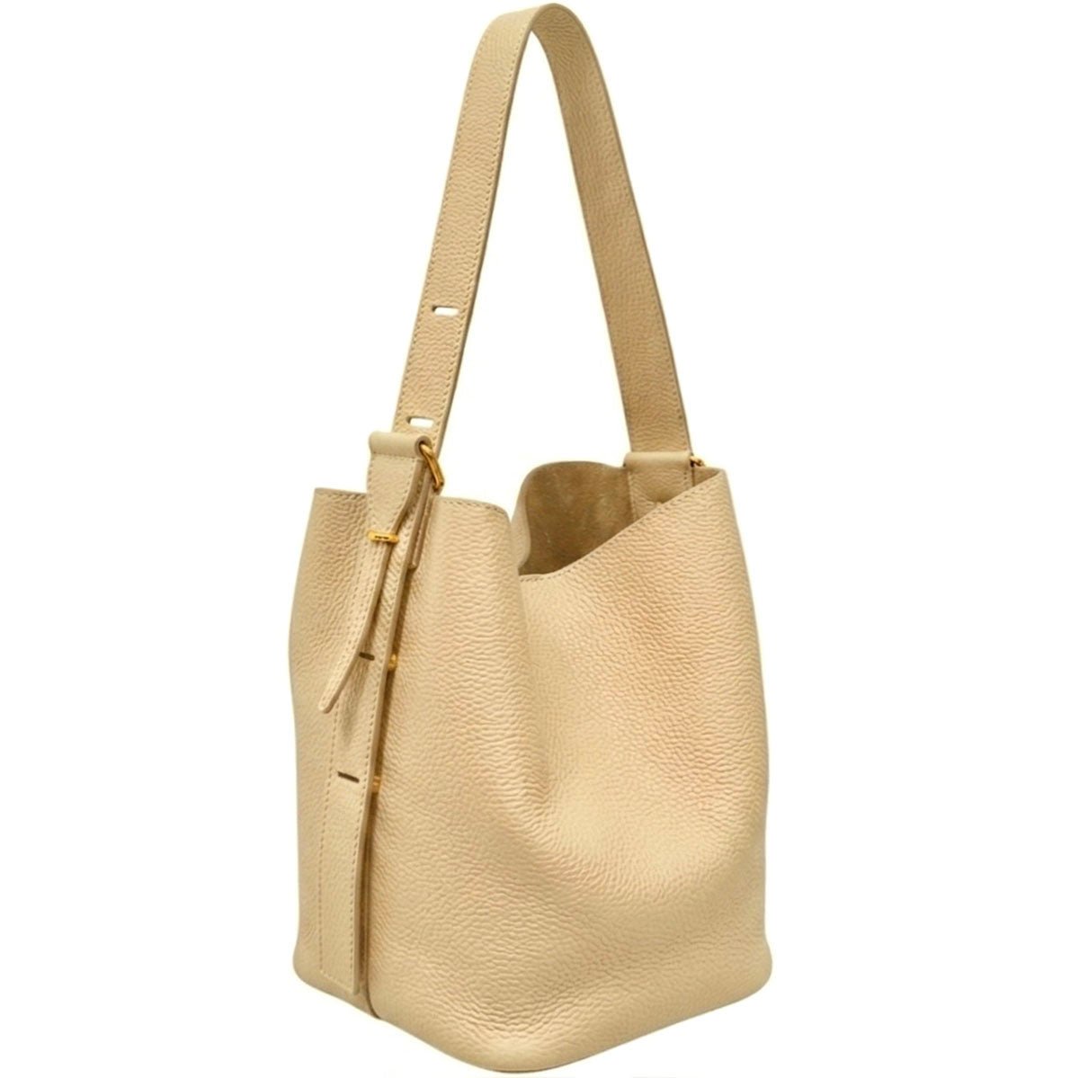 Ischia Dollaro Italian Leather Shoulder Bag - Leather Italiano