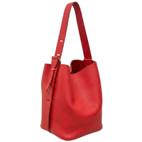 Ischia Dollaro Italian Leather Shoulder Bag - Leather Italiano