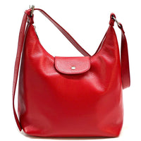 Italian Leather Shoulder Bag Slouchy Chic | Berri - Leather Italiano - Leather Italiano