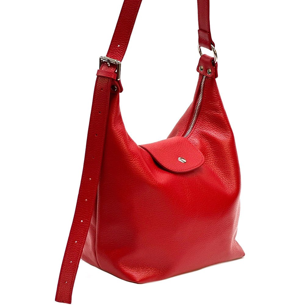 Italian Leather Shoulder Bag Slouchy Chic | Berri - Leather Italiano - Leather Italiano