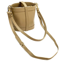Juliette Cow Leather Bucket Bag - Leather Italiano