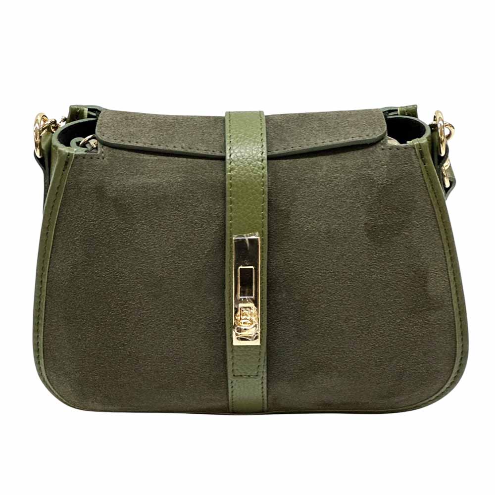 Kira Leather Bag – Italian Calfskin Elegance with Dual - Strap Versatility - Leather Italiano