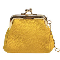 KissLock Mini Pouch in Cow Leather - Leather Italiano