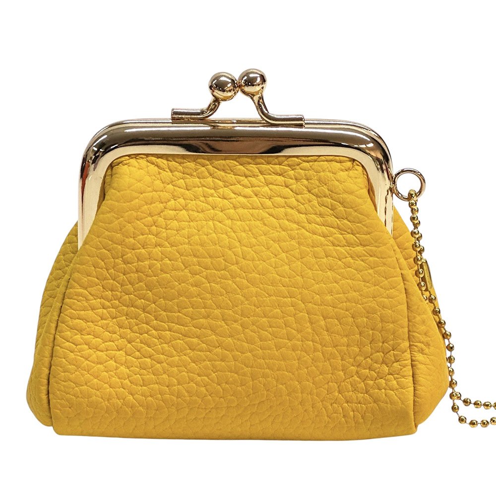 KissLock Mini Pouch in Cow Leather - Leather Italiano