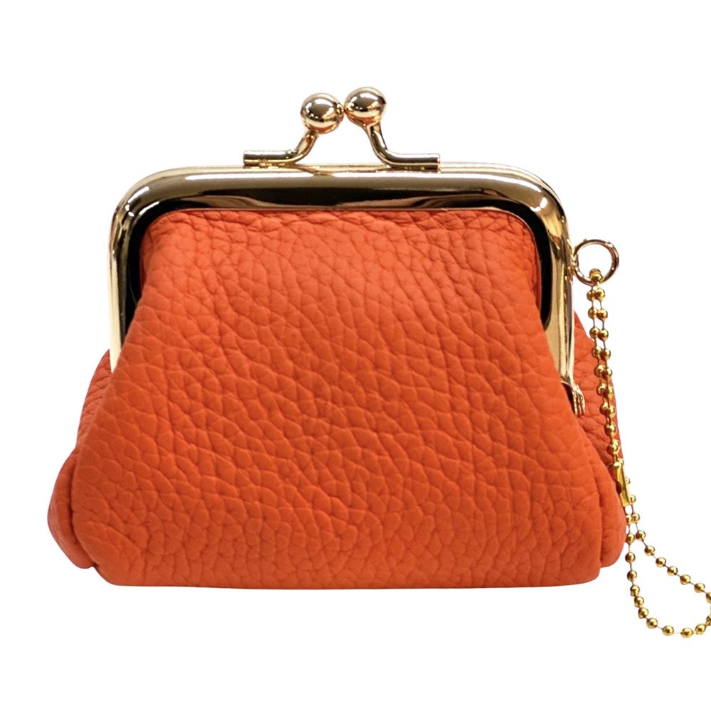 KissLock Mini Pouch in Cow Leather - Leather Italiano
