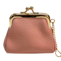 KissLock Mini Pouch in Cow Leather - Leather Italiano