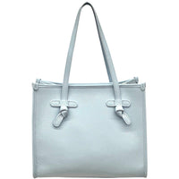 Lara Cow Leather Work Tote Bag - Leather Italiano