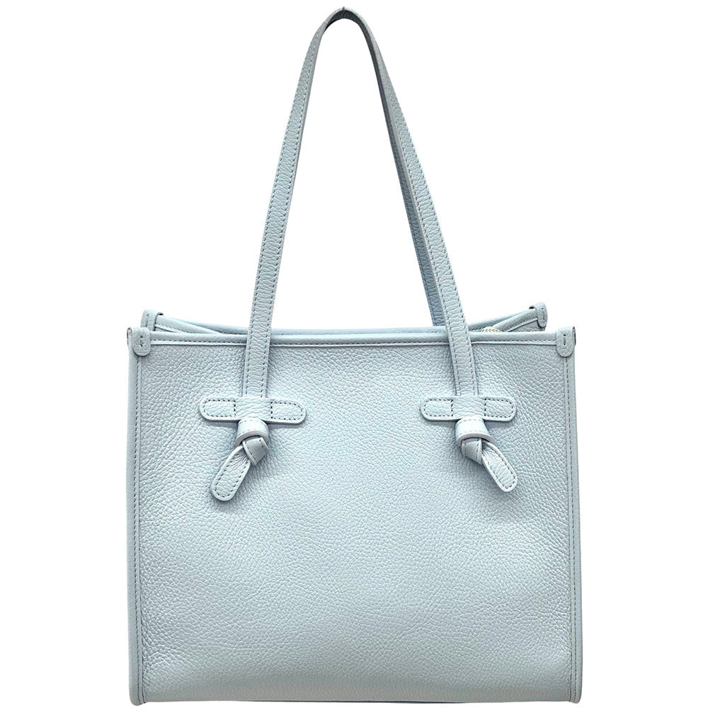 Lara Cow Leather Work Tote Bag - Leather Italiano