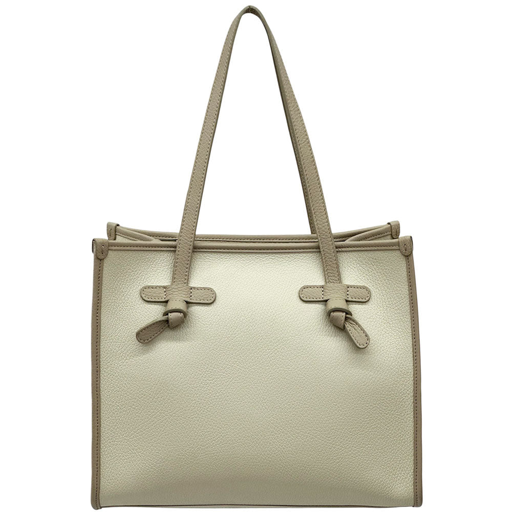 Lara Cow Leather Work Tote Bag - Leather Italiano