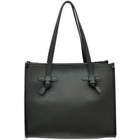 Lara Cow Leather Work Tote Bag - Leather Italiano