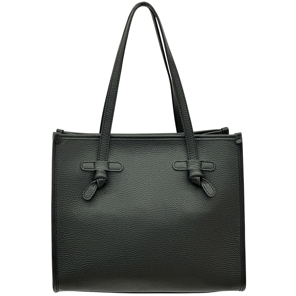 Lara Cow Leather Work Tote Bag - Leather Italiano