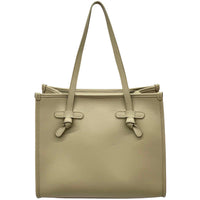 Lara Cow Leather Work Tote Bag - Leather Italiano