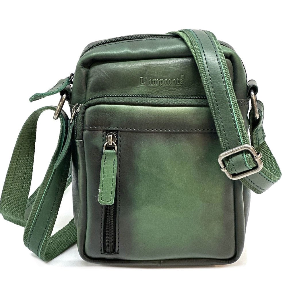Leandro Men’s Cow Leather Travel Organizer Bag - Leather Italiano
