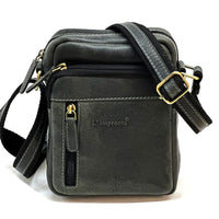 Leandro Men’s Cow Leather Travel Organizer Bag - Leather Italiano