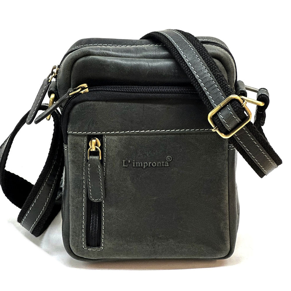 Leandro Men’s Cow Leather Travel Organizer Bag - Leather Italiano