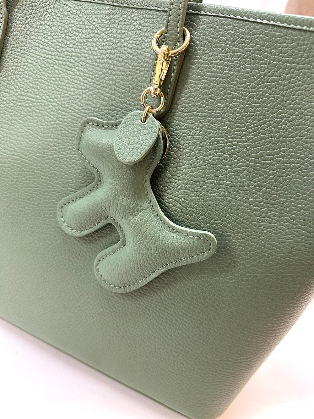 Leather Puppy Charm - Leather Italiano