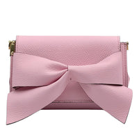 Liorenza Bow Cow Leather Crossbody Bag - Leather Italiano