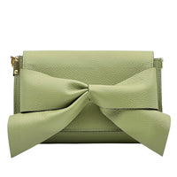 Liorenza Bow Cow Leather Crossbody Bag - Leather Italiano