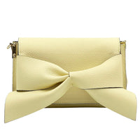 Liorenza Bow Cow Leather Crossbody Bag - Leather Italiano
