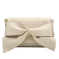 Liorenza Bow Cow Leather Crossbody Bag - Leather Italiano