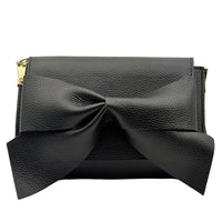 Liorenza Bow Cow Leather Crossbody Bag - Leather Italiano