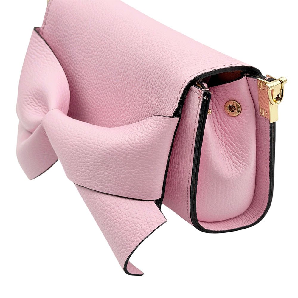 Liorenza Bow Cow Leather Crossbody Bag - Leather Italiano