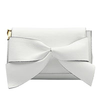 Liorenza Bow Cow Leather Crossbody Bag - Leather Italiano