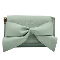 Liorenza Bow Cow Leather Crossbody Bag - Leather Italiano