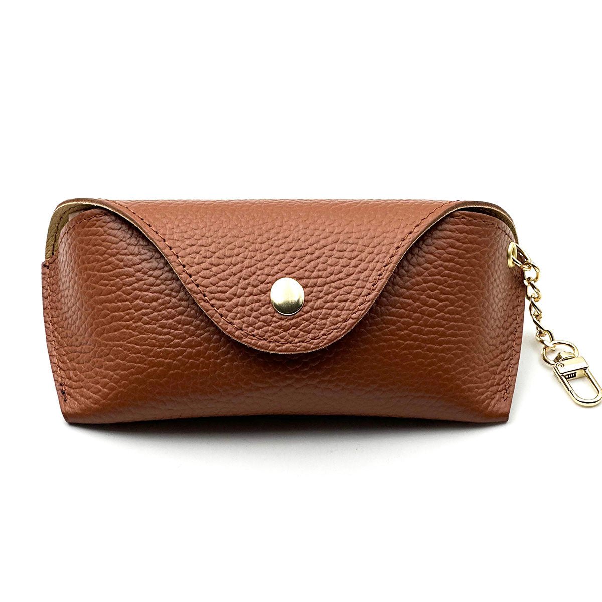 Lisetta Clip-On Italian Leather Glasses Case - Leather Italiano