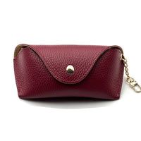 Lisetta Clip-On Italian Leather Glasses Case - Leather Italiano
