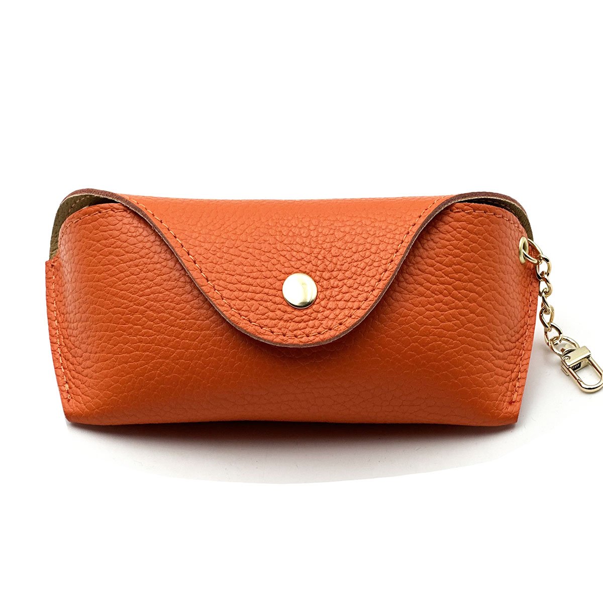 Lisetta Clip-On Italian Leather Glasses Case - Leather Italiano