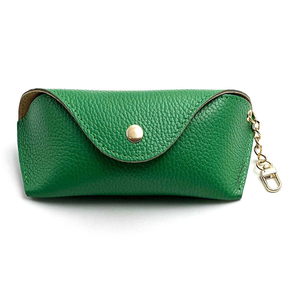 Lisetta Clip-On Italian Leather Glasses Case - Leather Italiano