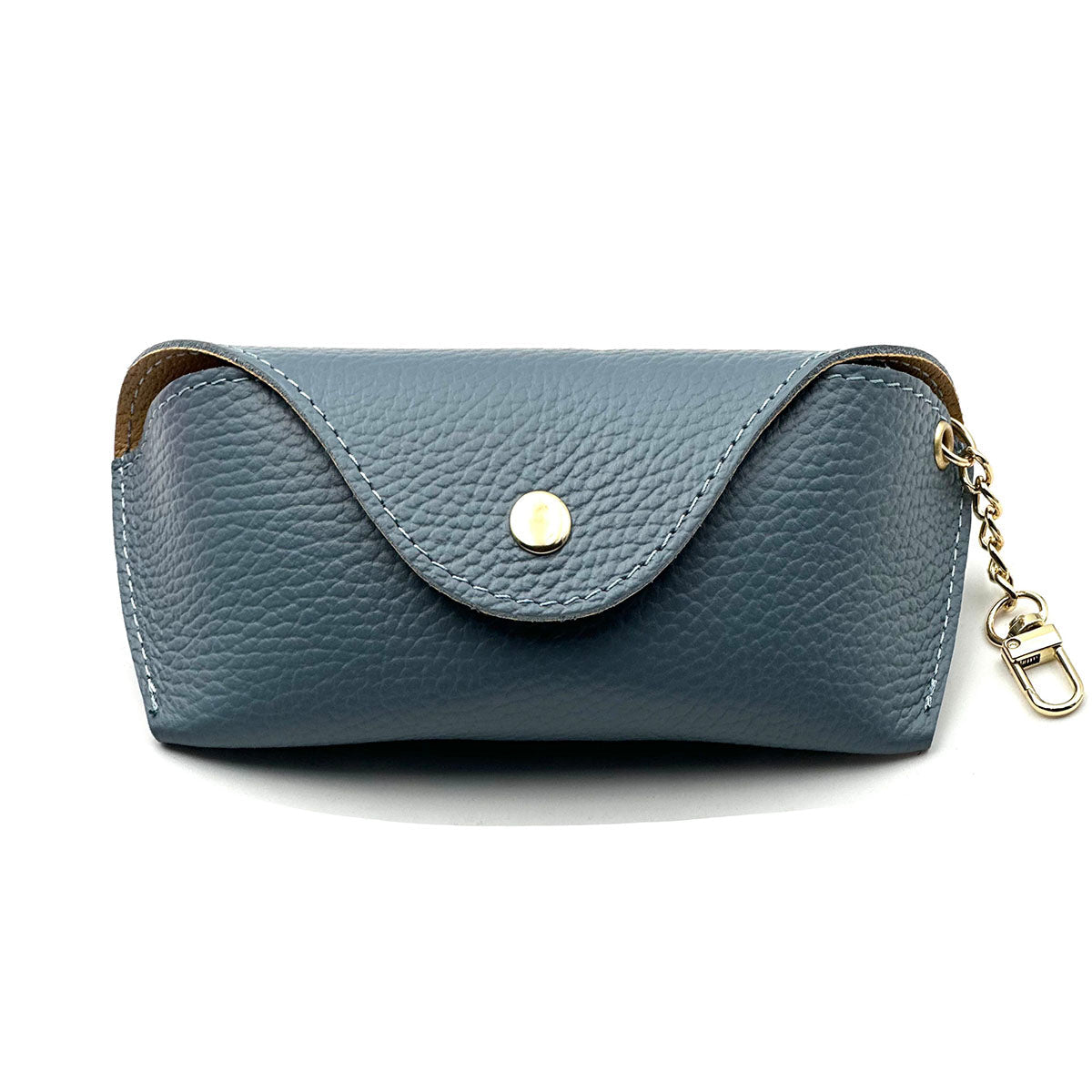Lisetta Clip-On Italian Leather Glasses Case - Leather Italiano