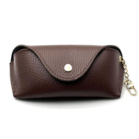 Lisetta Clip-On Italian Leather Glasses Case - Leather Italiano