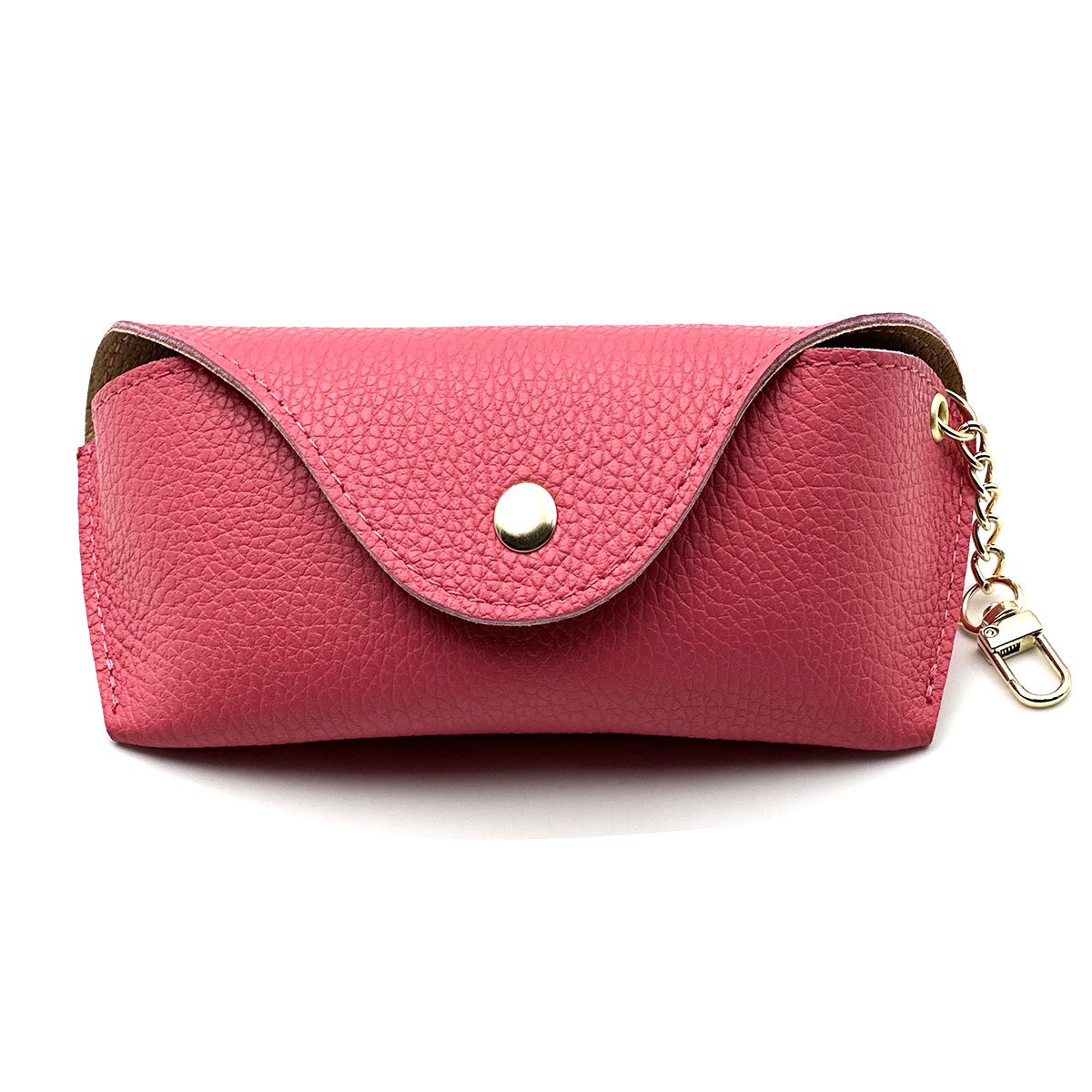 Lisetta Clip-On Italian Leather Glasses Case - Leather Italiano