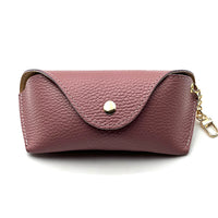 Lisetta Clip-On Italian Leather Glasses Case - Leather Italiano