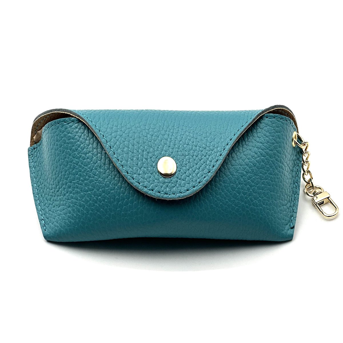 Lisetta Clip-On Italian Leather Glasses Case - Leather Italiano