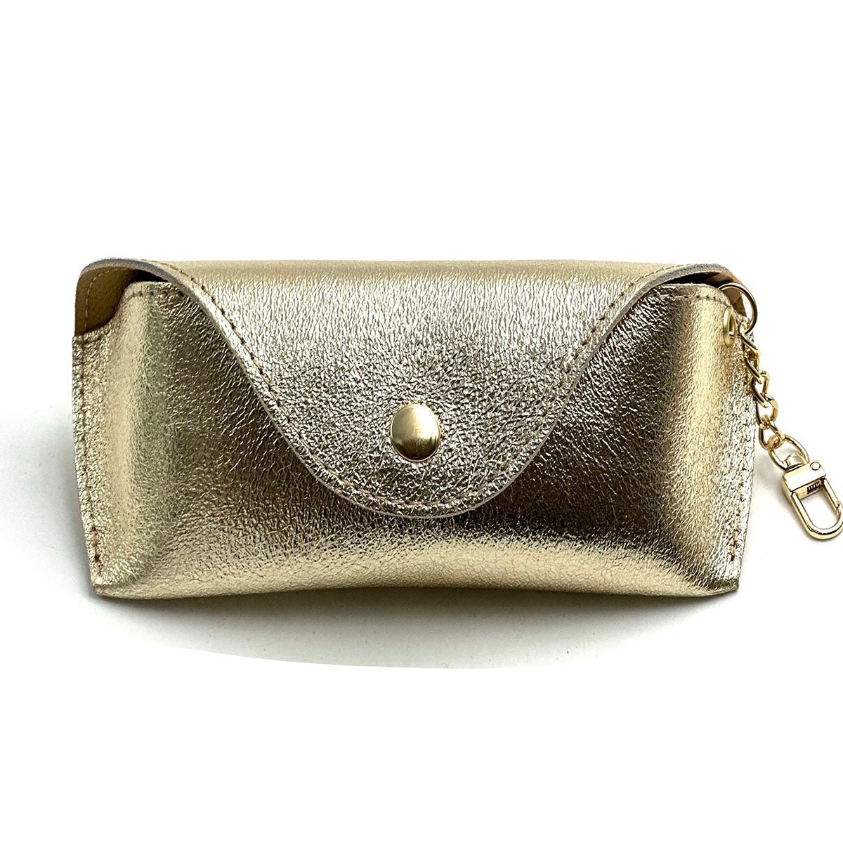 Lisetta Clip-On Italian Leather Glasses Case - Leather Italiano