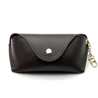 Lisetta Clip-On Italian Leather Glasses Case - Leather Italiano