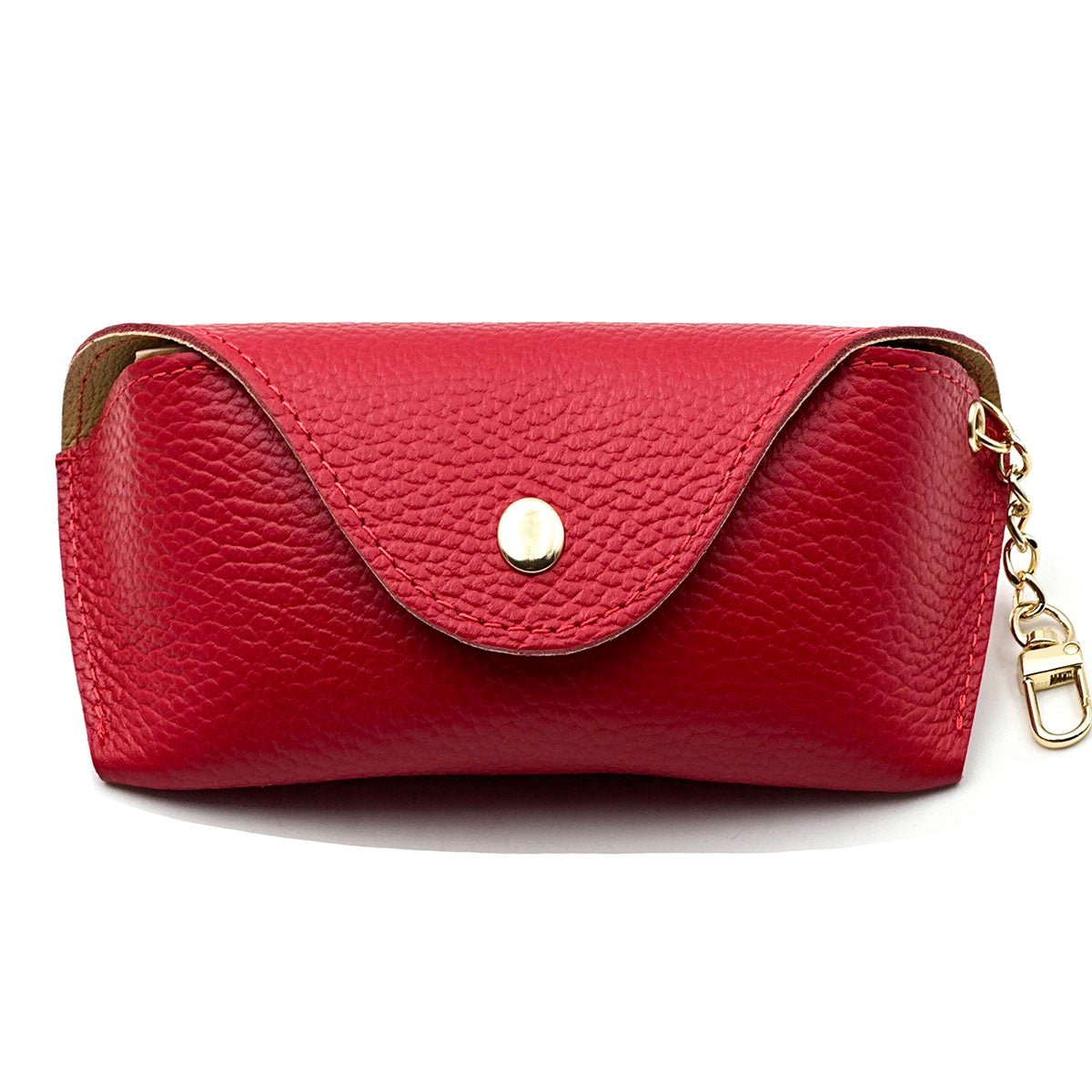 Lisetta Clip-On Italian Leather Glasses Case - Leather Italiano